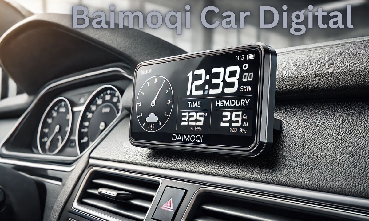 Baimoqi Car Digital Clock Instructions: A Comprehensive Guide