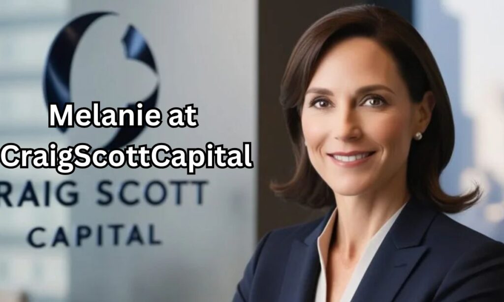 Melanie's Role and Leadership at CraigScottCapital