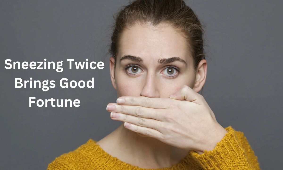 Sneezing Twice Brings Good Fortune